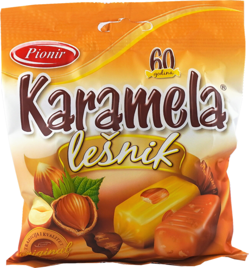 Hasselnötskarameller