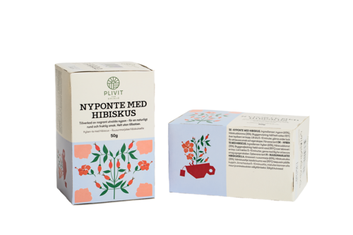 Plivit Nyponte med Hibiskus