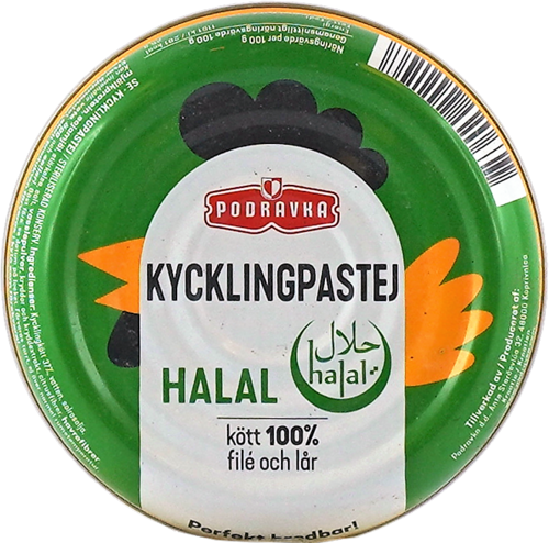 Kycklingpastej Halal