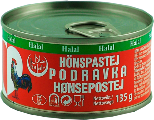 Hönspastej Classic HALAL