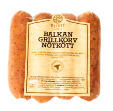 Grillkorv tjock nöt