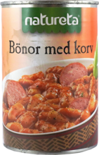 Bönor med korv