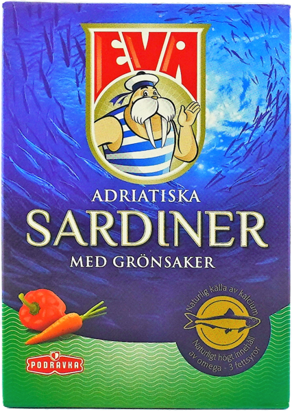 Sardiner med Grönsaker