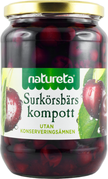 Surkörsbärskompott