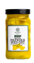 Gul paprika med ost