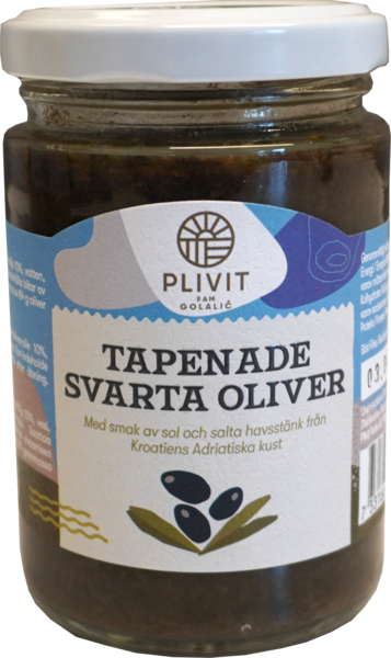 Tapenade Svarta Oliver Dalmatien