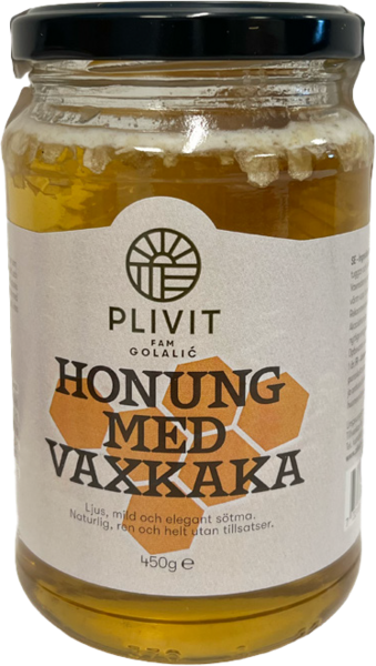 Honung med vaxkaka