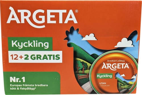 Kycklingpastej 12+2 Gratis