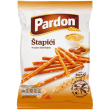 Salta pinnar med Jordnöt