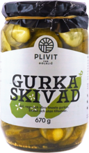 Skivad gurka