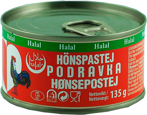 Hönspastej Classic HALAL