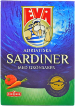 Sardiner med Grönsaker