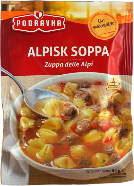 Alpisk köttsoppa