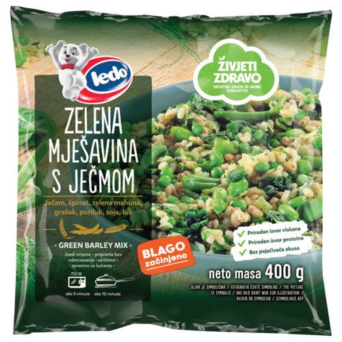 Grönsaksblandning med Korn