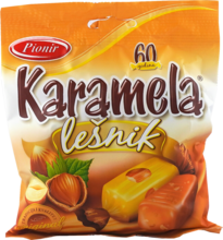 Hasselnötskarameller