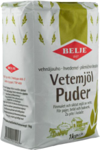 Puder Vetemjöl