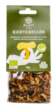 Kantareller Torkade