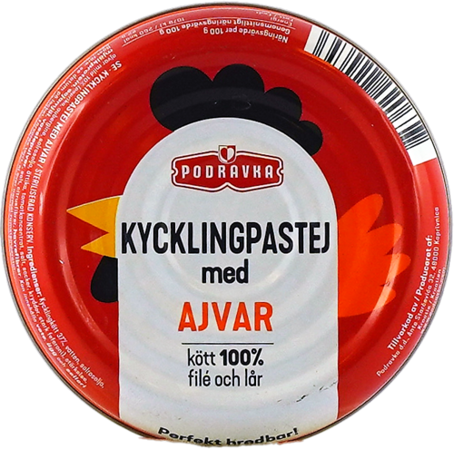 Kycklingpastej med Ajvar