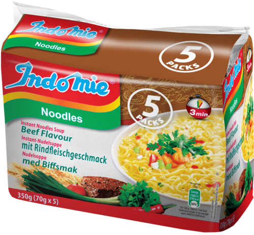 Snabbnudlar med biffsmak