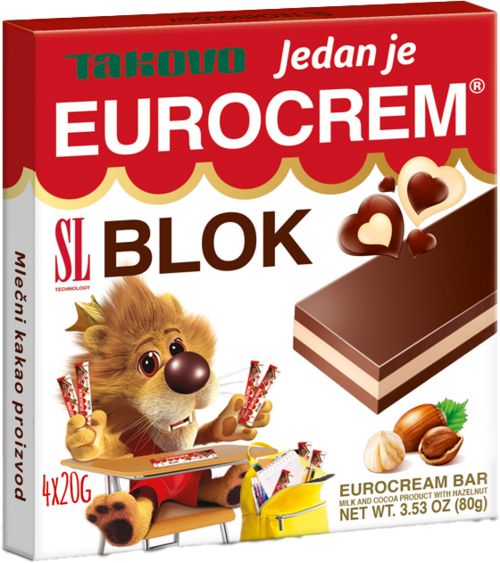 Eurokräm bar 4-pack