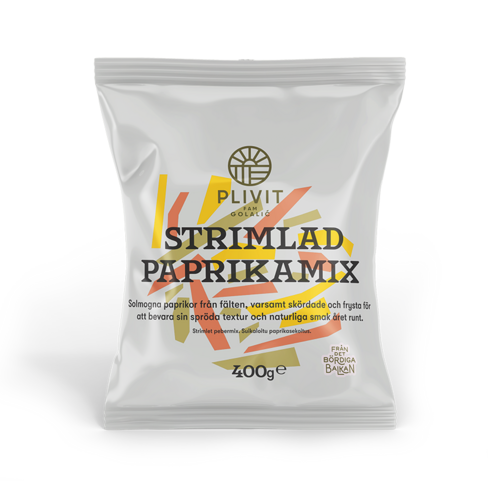 Strimlad Paprikamix
