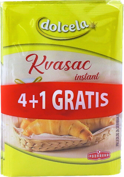 Torrjäst 4+1 Gratis